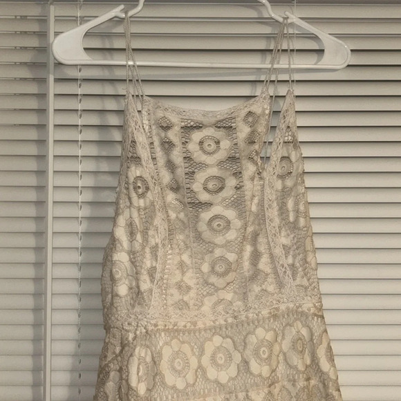 NWT free people women’s just like honey lace A-line dress size 12 - Picture 4 of 7